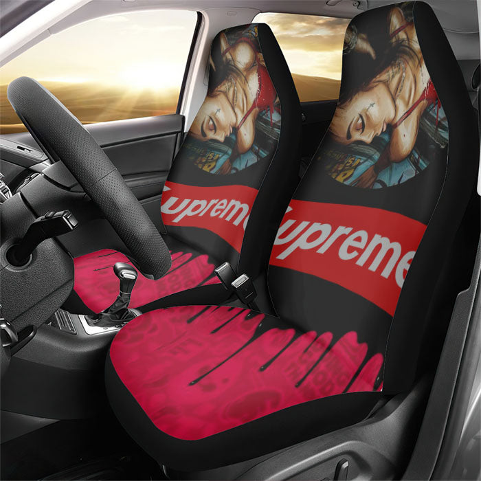 Supreme X Dope Rear Car Seat Covers