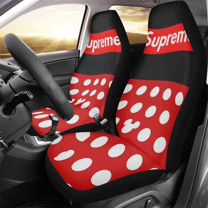 Supreme X Micky Mouse Rear Car Seat Covers