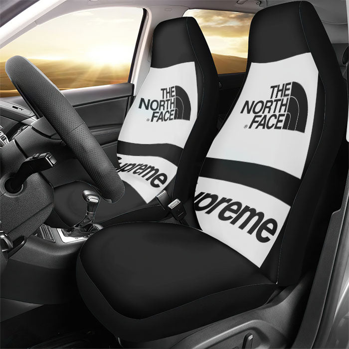 Supreme X Northface Rear Car Seat Covers