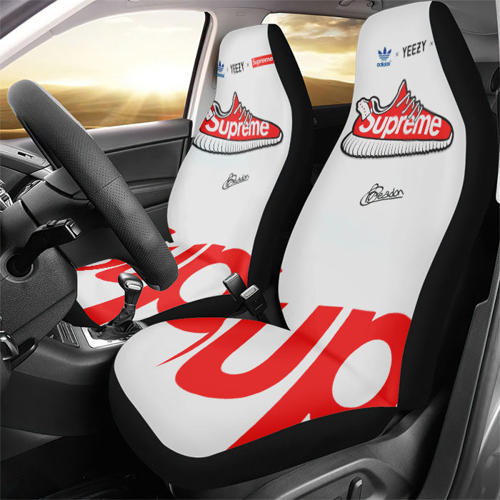 Supreme X Yeezy Collab Rear Car Seat Covers