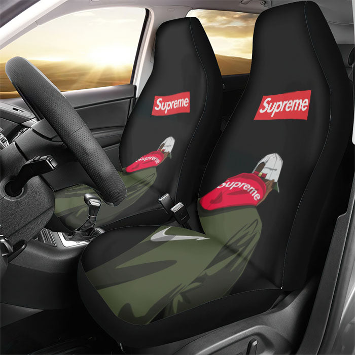 Supreme Yezzy Rear Car Seat Covers