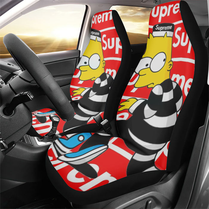 The Simpson Supreme Crime Rear Car Seat Covers