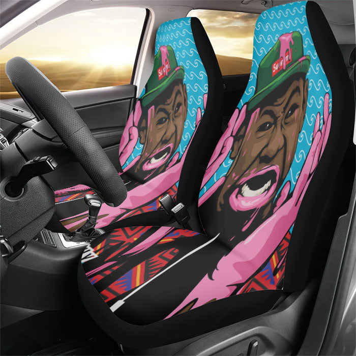 Tyler Creator Supreme Rear Car Seat Covers