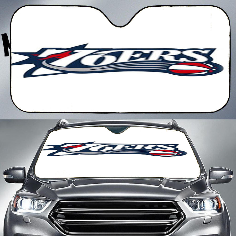 76Ers Cover Car Auto Sun Shade Windshield Cover