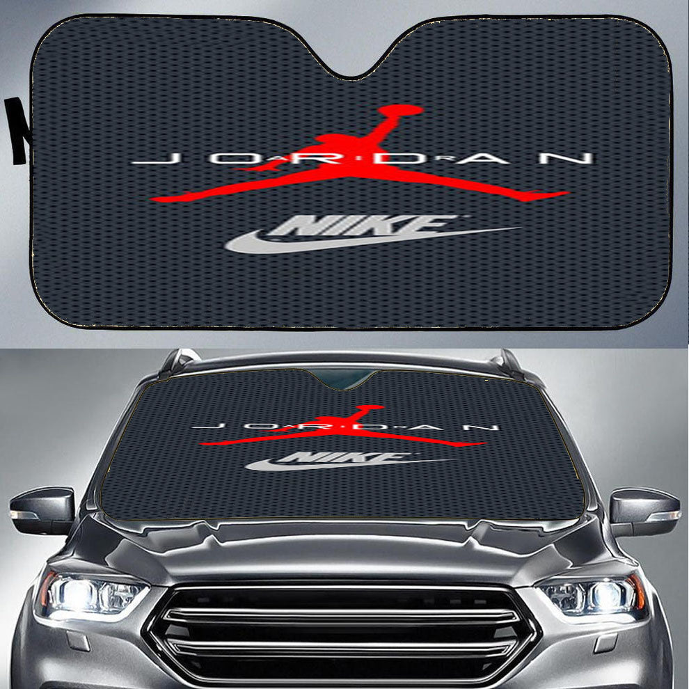 Air Jordan 2 Michael Car Auto Sun Shade Windshield Cover