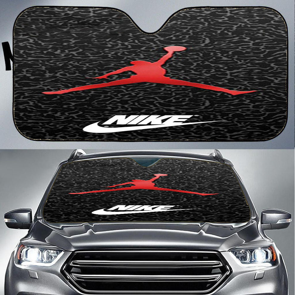 Air Jordan Elephant Car Auto Sun Shade Windshield Cover