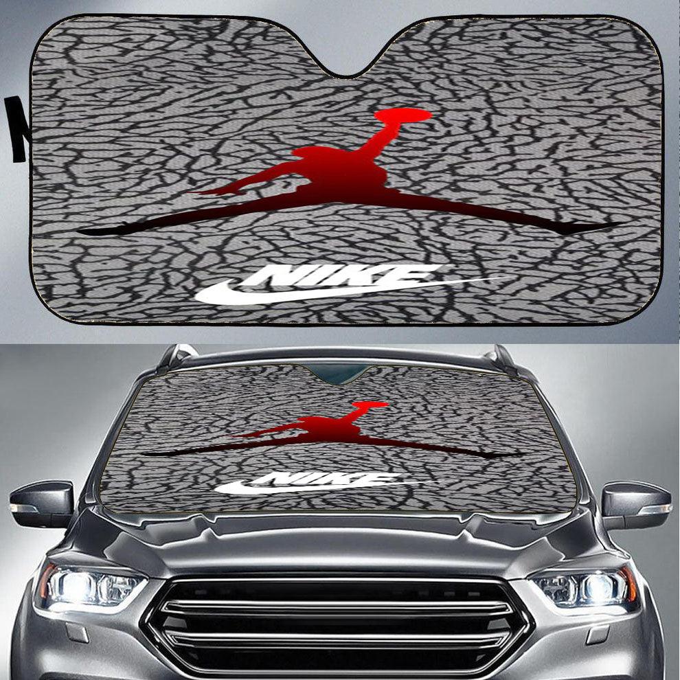 Air Jordan Elephant 1 Car Auto Sun Shade Windshield Cover