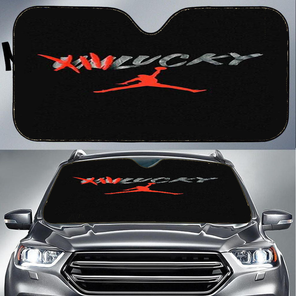 Air Jordan New Logo Car Auto Sun Shade Windshield Cover