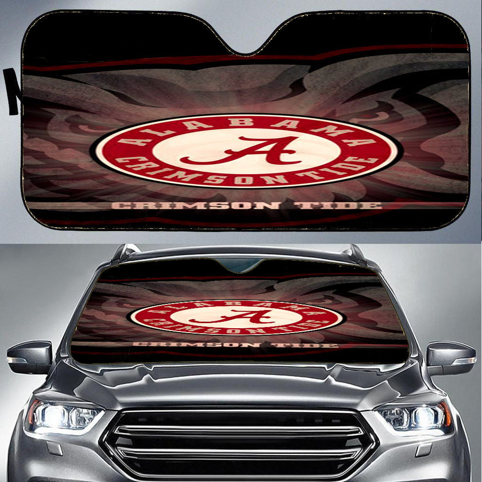 Alabama Crimson Tide 6 Car Auto Sun Shade Windshield Cover