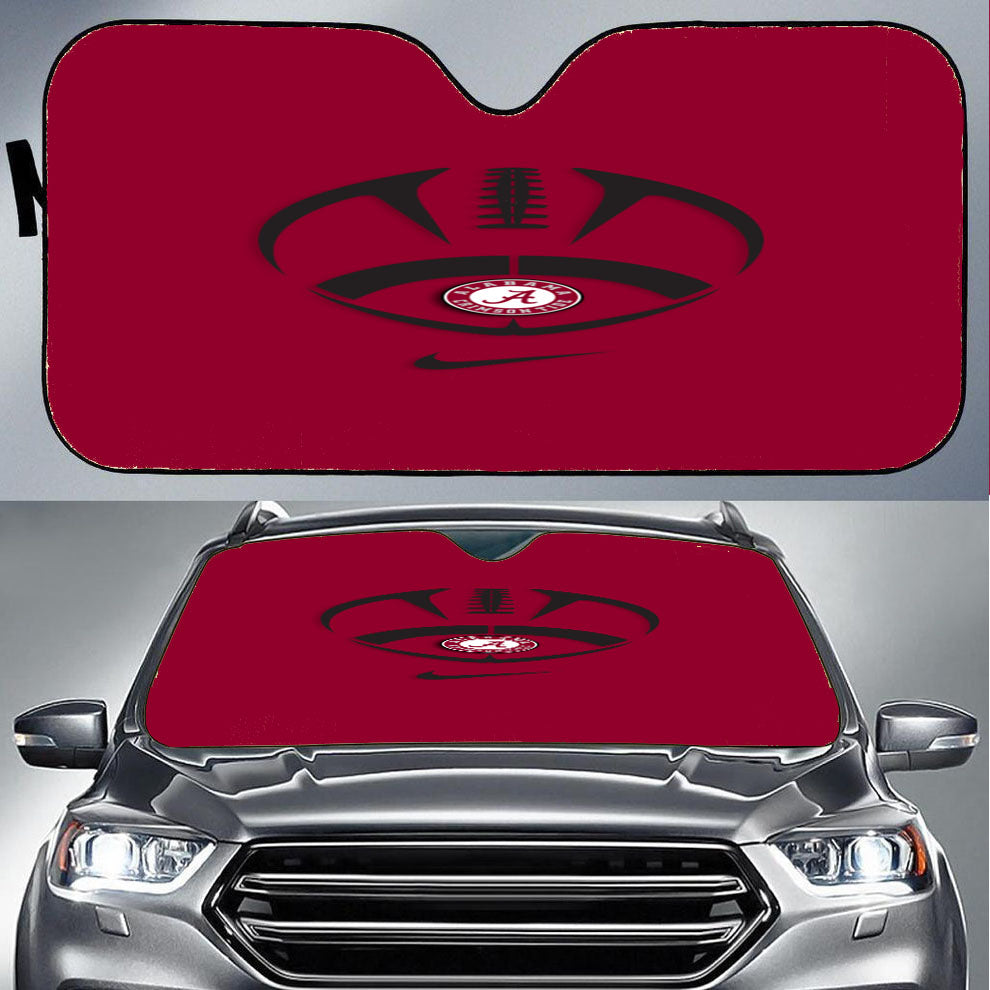 Alabama Football Nike Logo Car Auto Sun Shade Windshield Cover