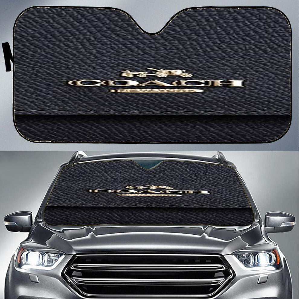 Coach Wallet Car Auto Sun Shade Windshield Cover