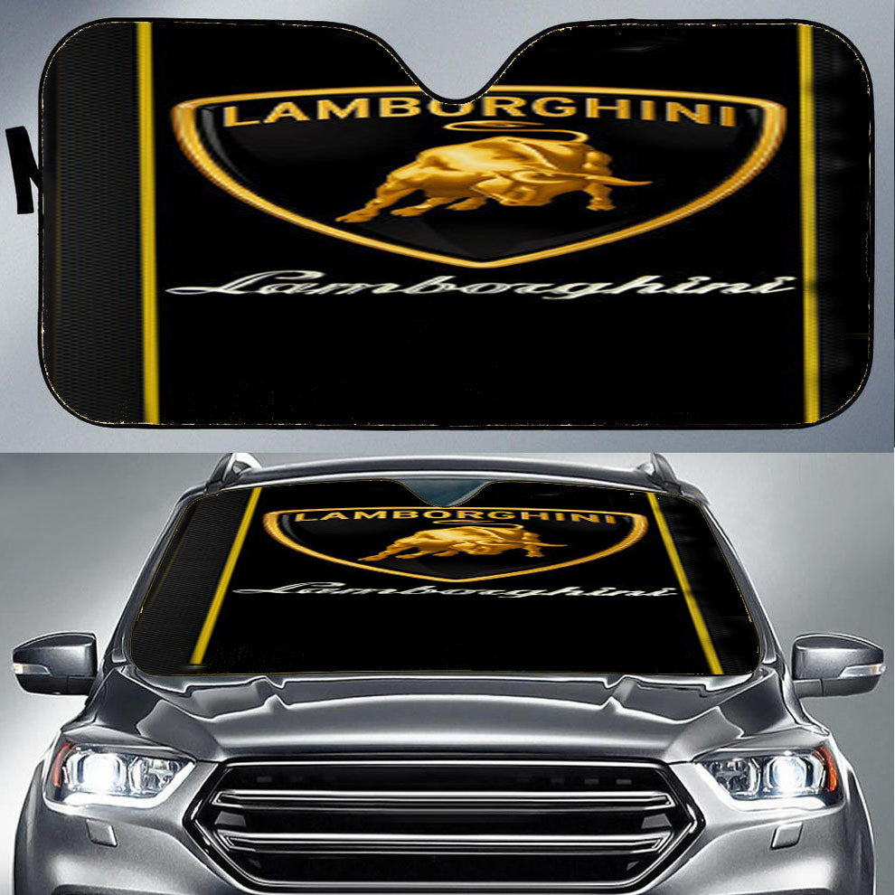 Lamborghini Emblem Logo Car Auto Sun Shade Windshield Cover