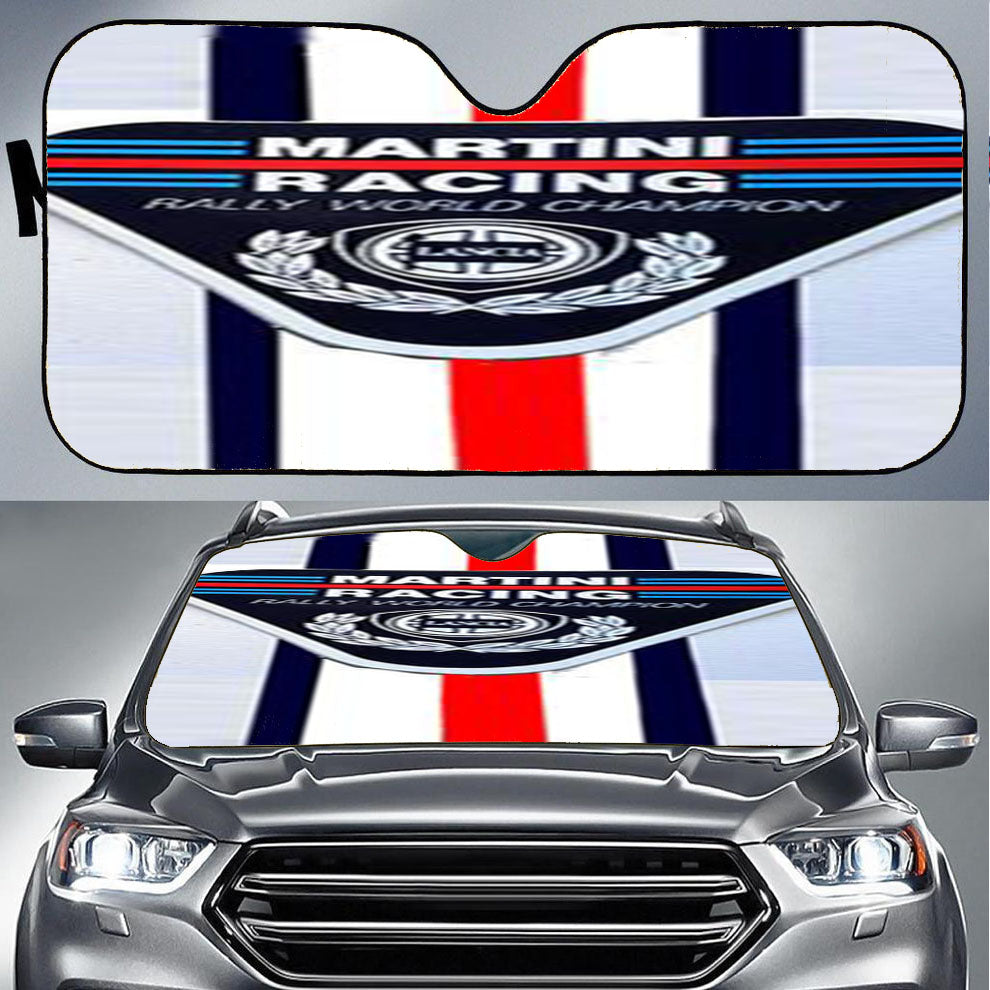 Martini Racing Logo Car Auto Sun Shade Windshield Cover