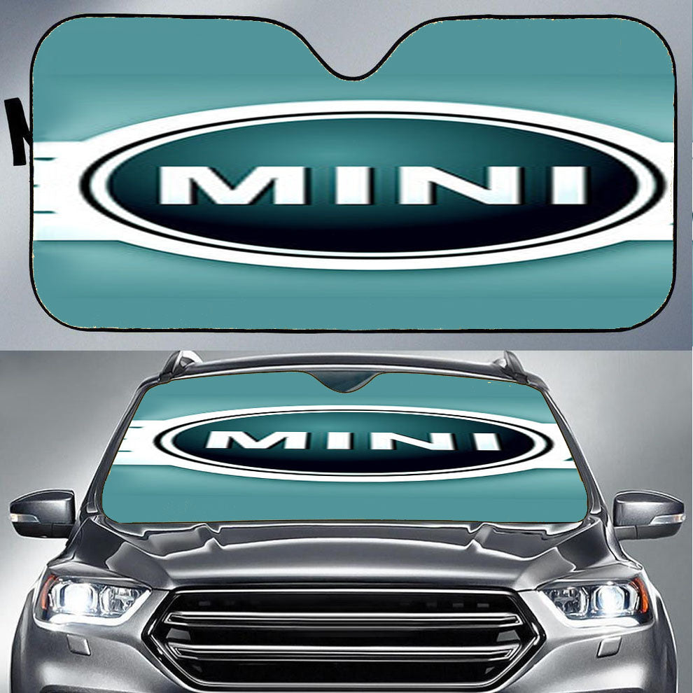 Mini Cooper Blue Logo Car Auto Sun Shade Windshield Cover