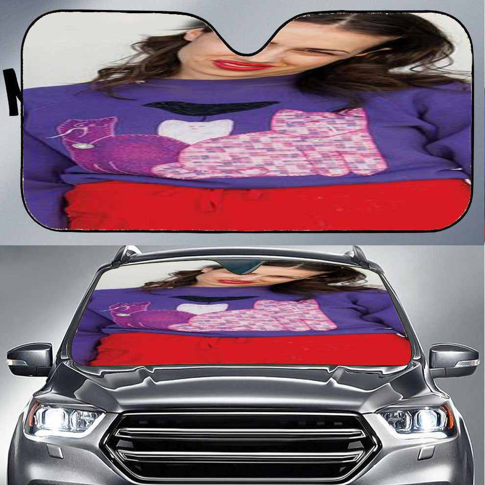 Miranda Sings 2 Car Auto Sun Shade Windshield Cover