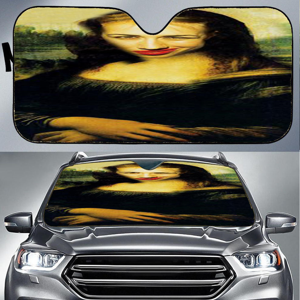 Miranda Sings Mona Lisa Car Auto Sun Shade Windshield Cover