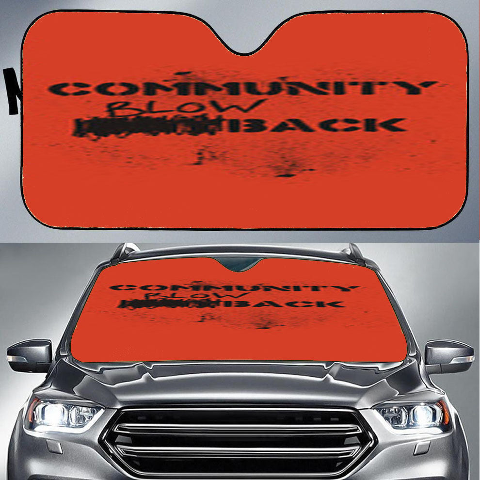 Misfits Community Blowback Car Auto Sun Shade Windshield Cover