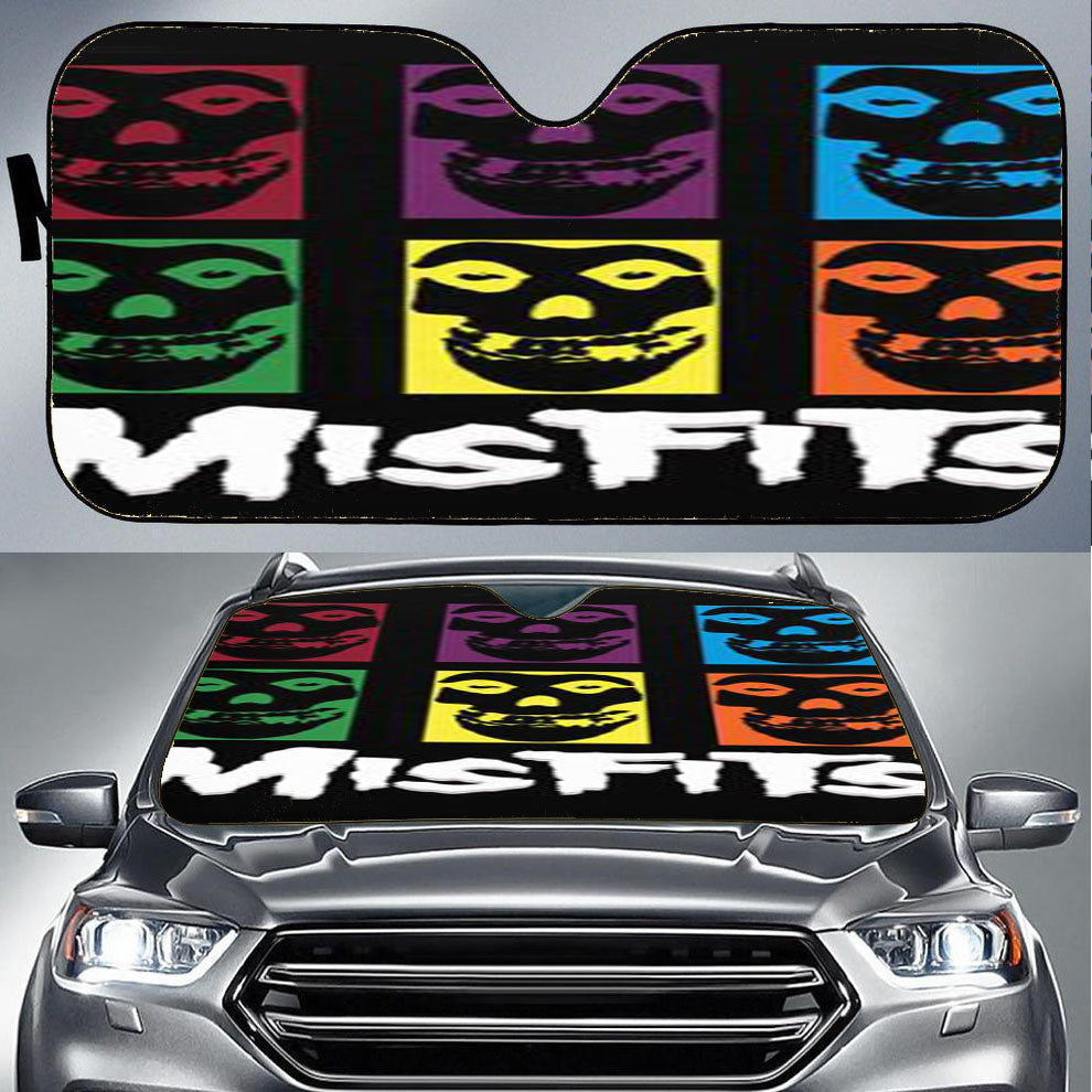 Misfits Warhol Look Car Auto Sun Shade Windshield Cover