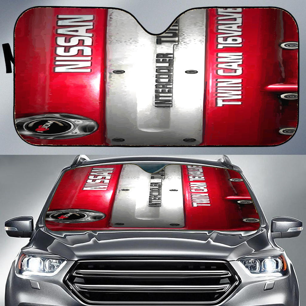 Nissan Sr20Det Jdm Engine Car Auto Sun Shade Windshield Cover