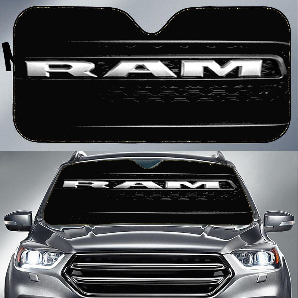 Ram 1500 Rebel Grill Car Auto Sun Shade Windshield Cover