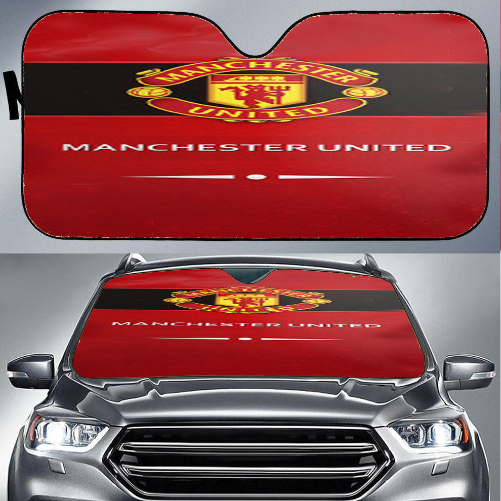 The Red Devils Manchester United Car Auto Sun Shade Windshield Cover