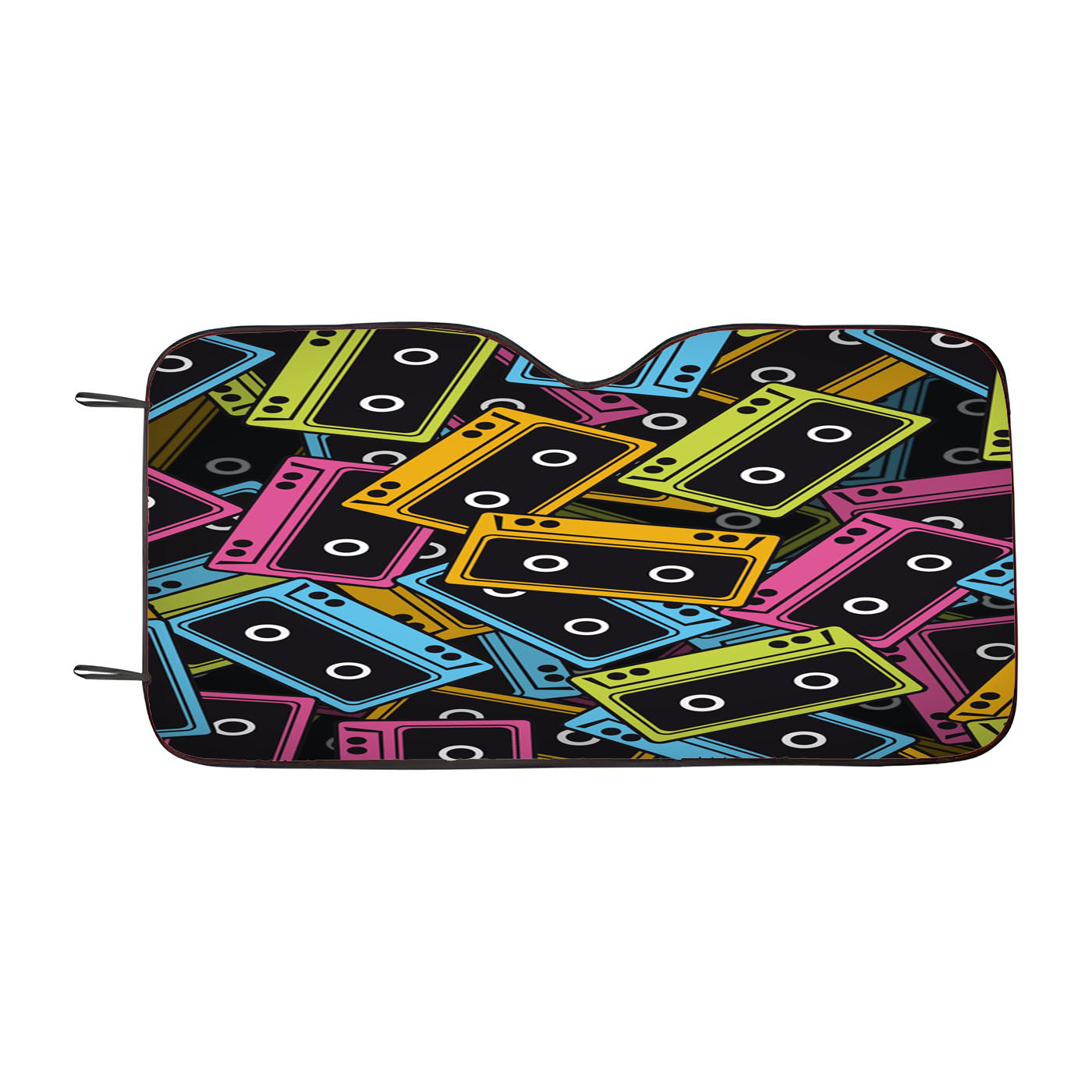 Audio Cassette Car Auto Sun Shade Windshield Cover