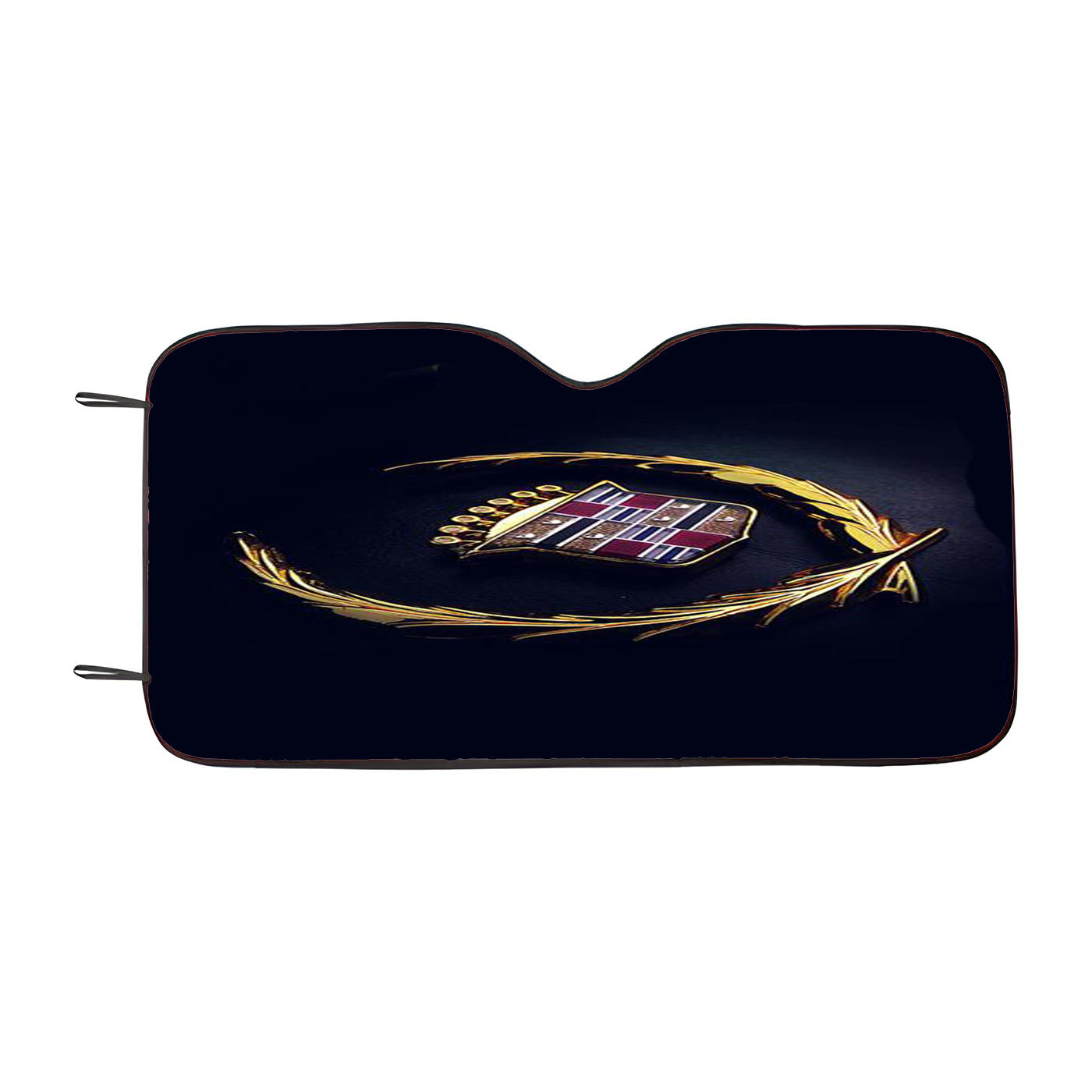 Cadillac Gold Logo Car Auto Sun Shade Windshield Cover