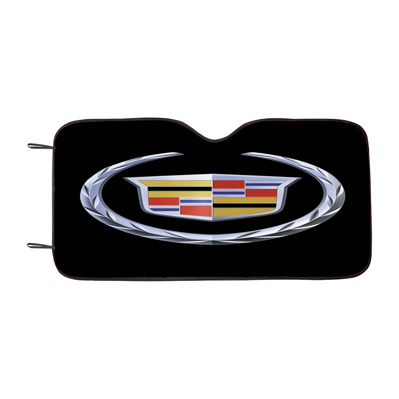 Cadillac Logo Black Car Auto Sun Shade Windshield Cover