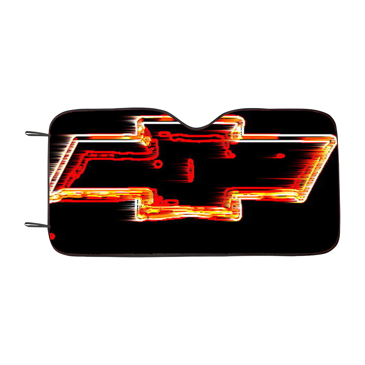 Chevy Bowtie Neon Logo Car Auto Sun Shade Windshield Cover