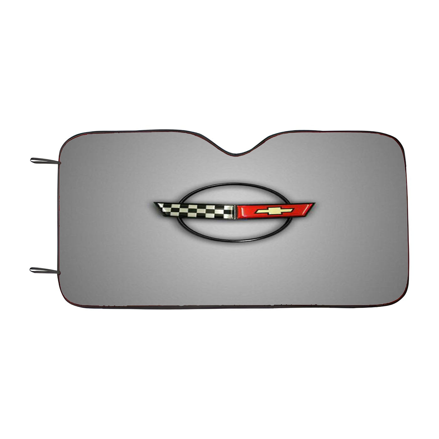 Corvette C4 Flag Car Windshield Auto Sun Shade