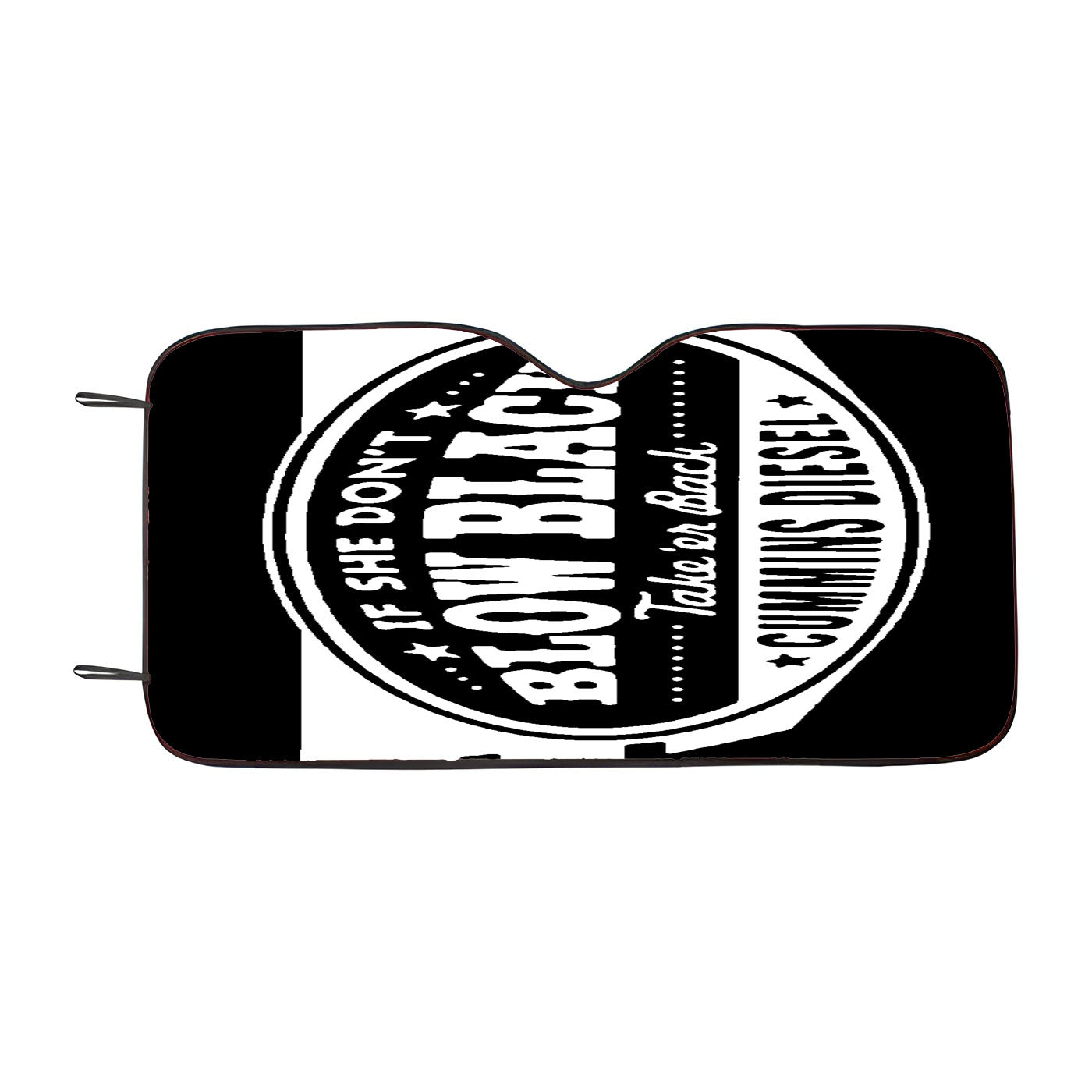 Cummins Diesel Car Auto Sun Shade Windshield Cover