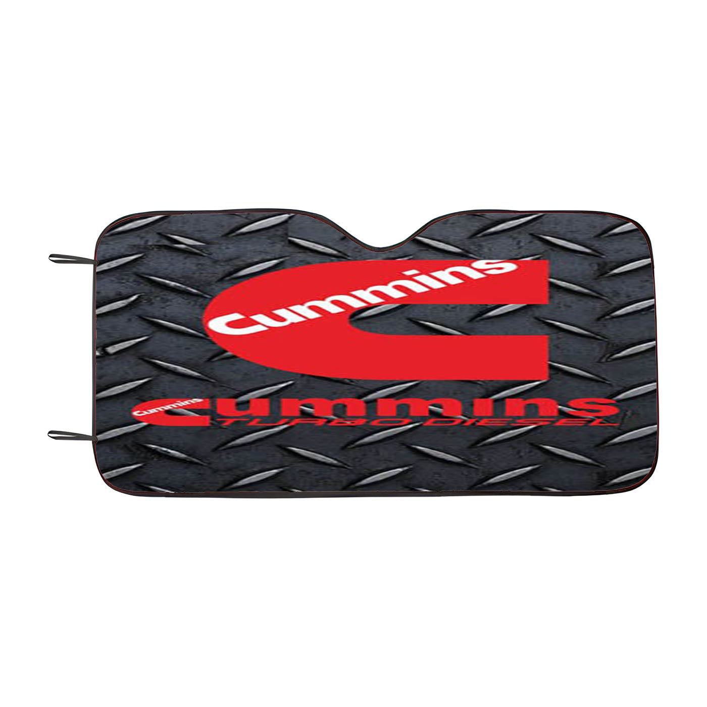 Cummins Turbo Diesel Logo Car Auto Sun Shade Windshield Cover