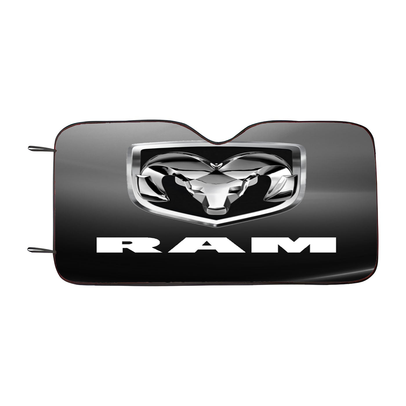 Dodge Ram Emblem Car Auto Sun Shade Windshield Cover