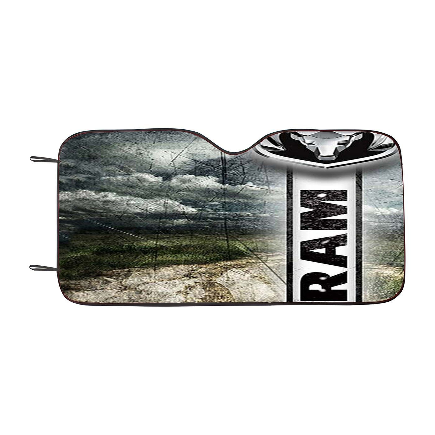 Dodge Ram Logo Car Auto Sun Shade Windshield Cover