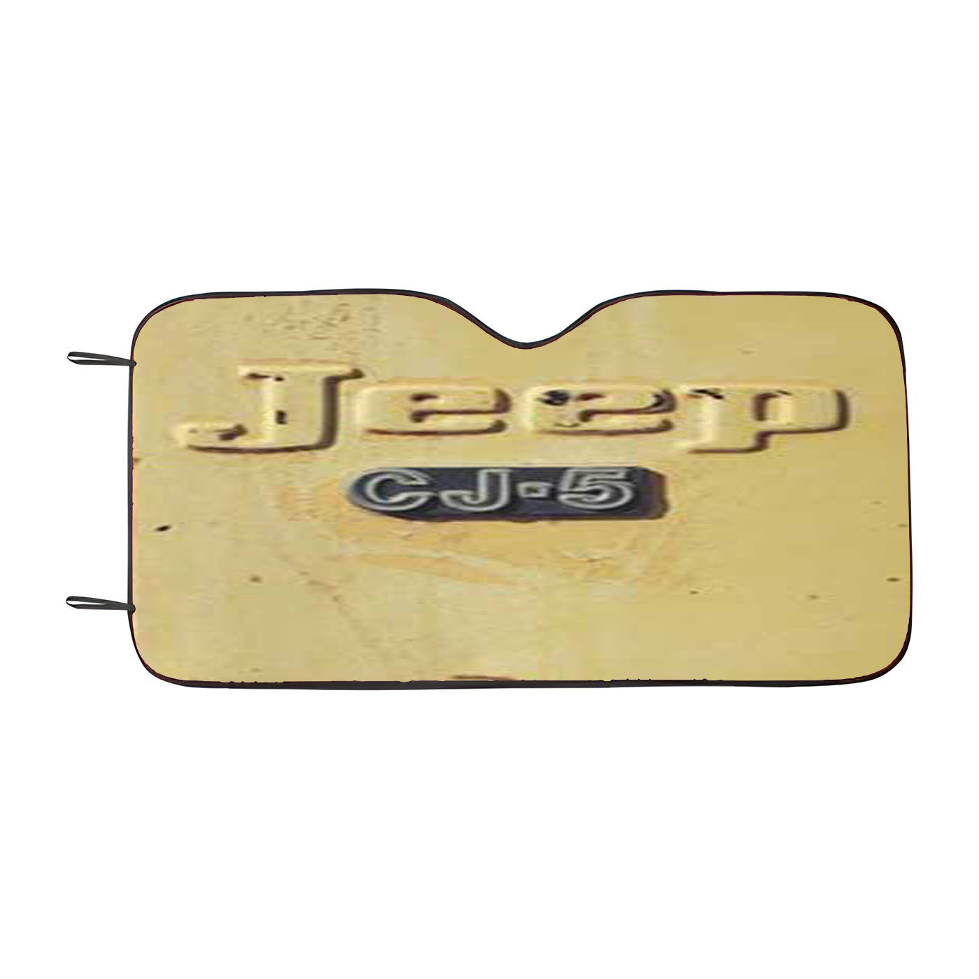 Jeep Cj5 Logo Car Auto Sun Shade Windshield Cover