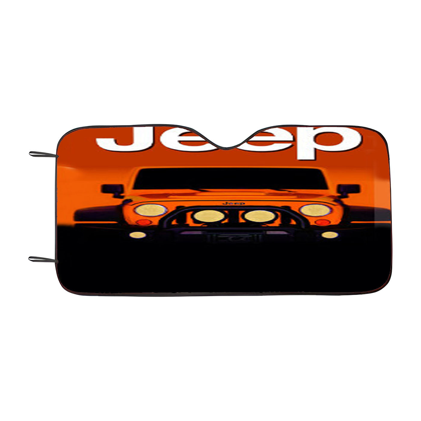 Jeep Wrangler Logo Automotive Adventure Car Auto Sun Shade Windshield Cover