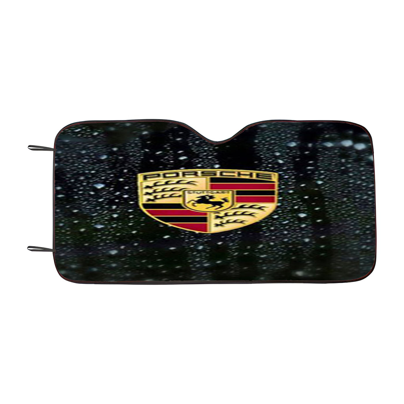 Porsche Logo Car Auto Sun Shade Windshield Cover