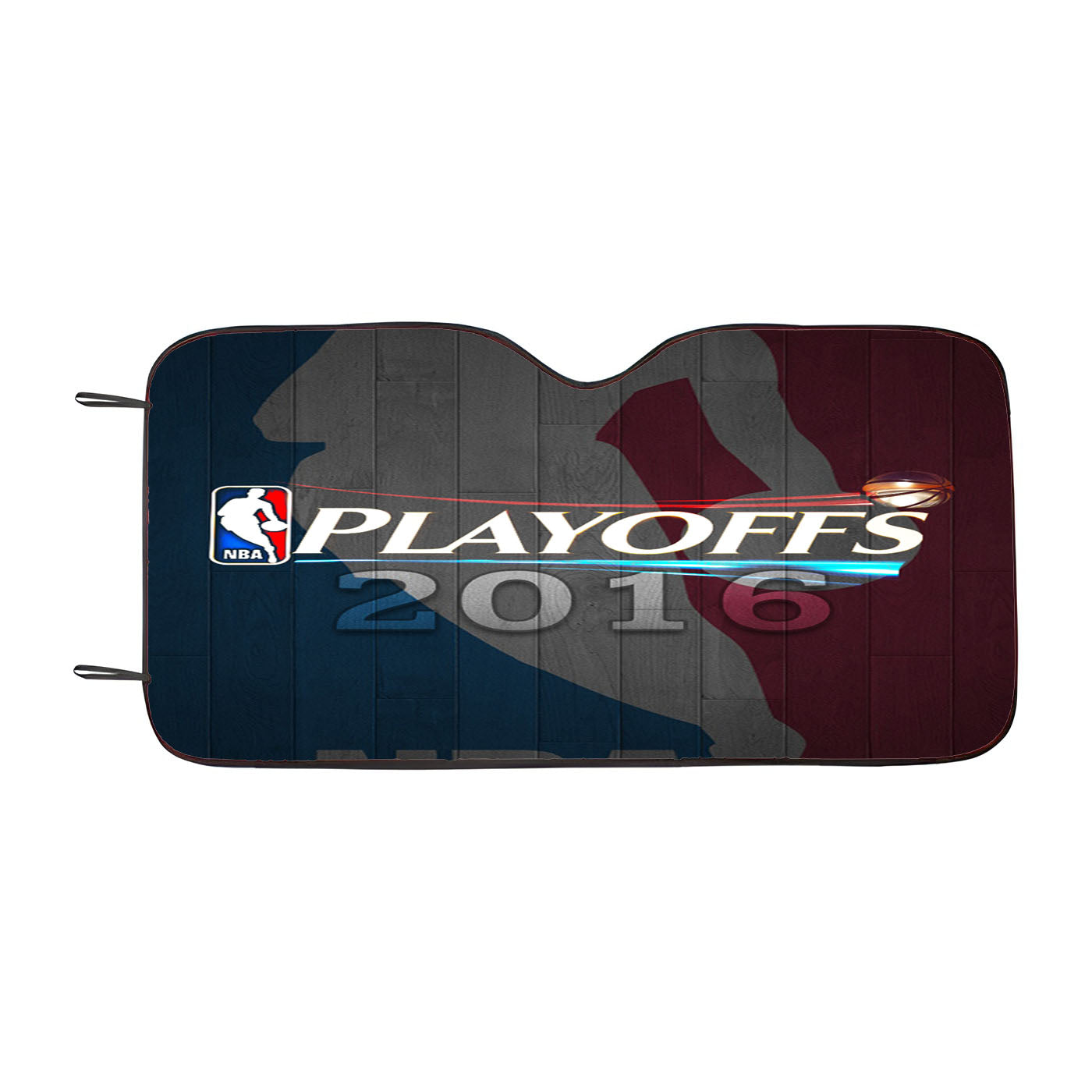 2016 Nba Playoffs Logo Car Auto Sun Shade Windshield Cover