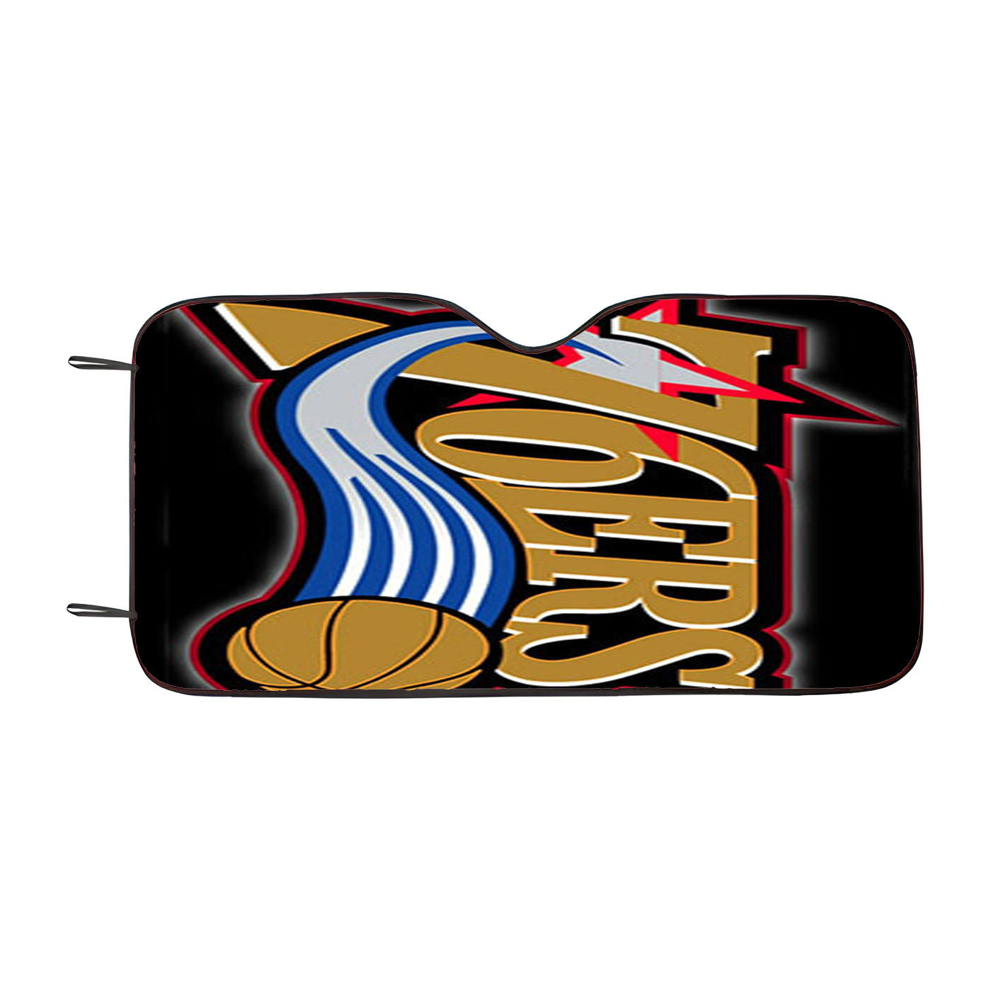 76Ers Emblem Car Auto Sun Shade Windshield Cover