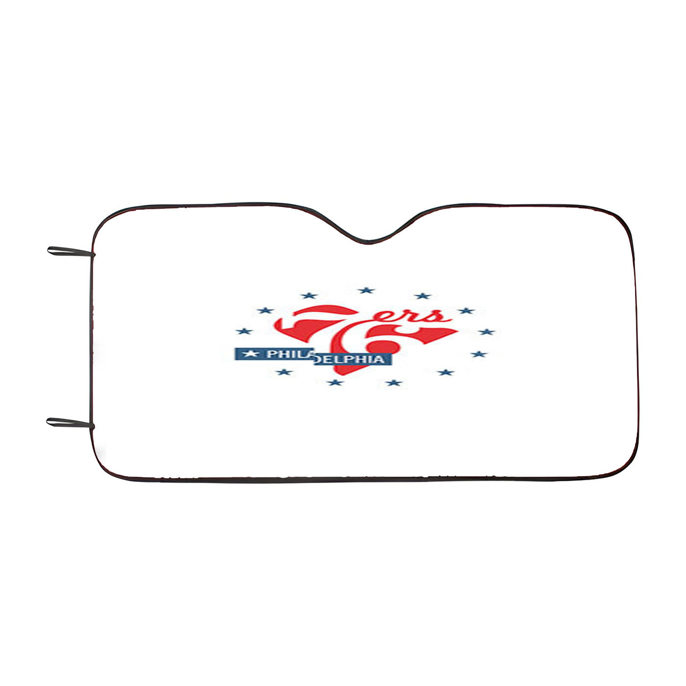 76Ers Phila Car Auto Sun Shade Windshield Cover