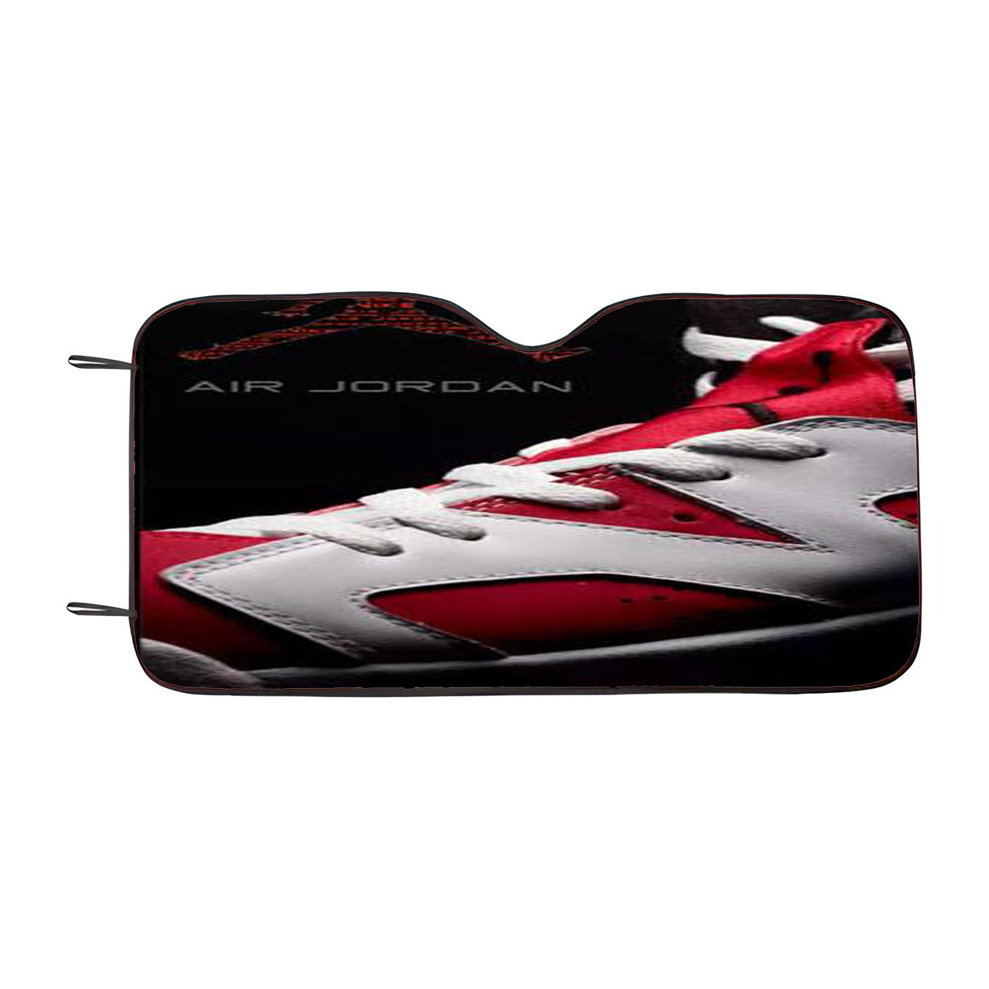 Air Jordan Shoes Logo Car Auto Sun Shade Windshield Cover