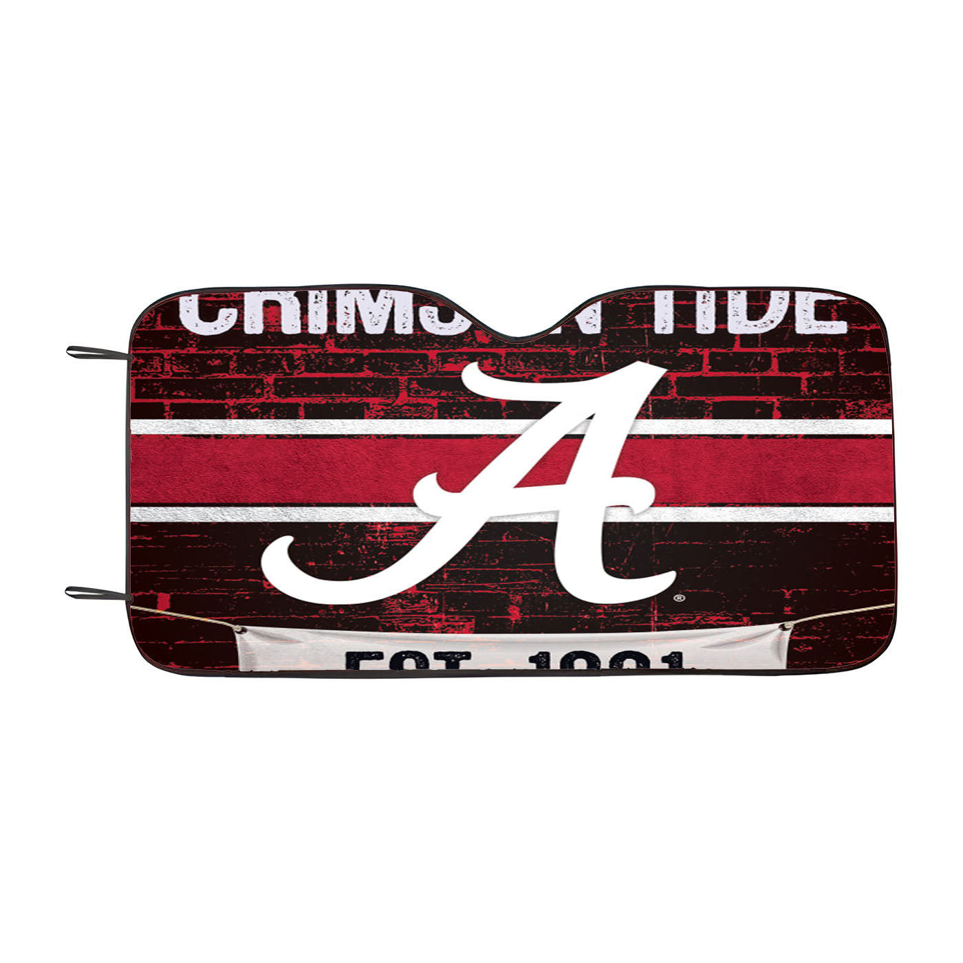 Alabama Crimson Tide Est 1831 Car Auto Sun Shade Windshield Cover