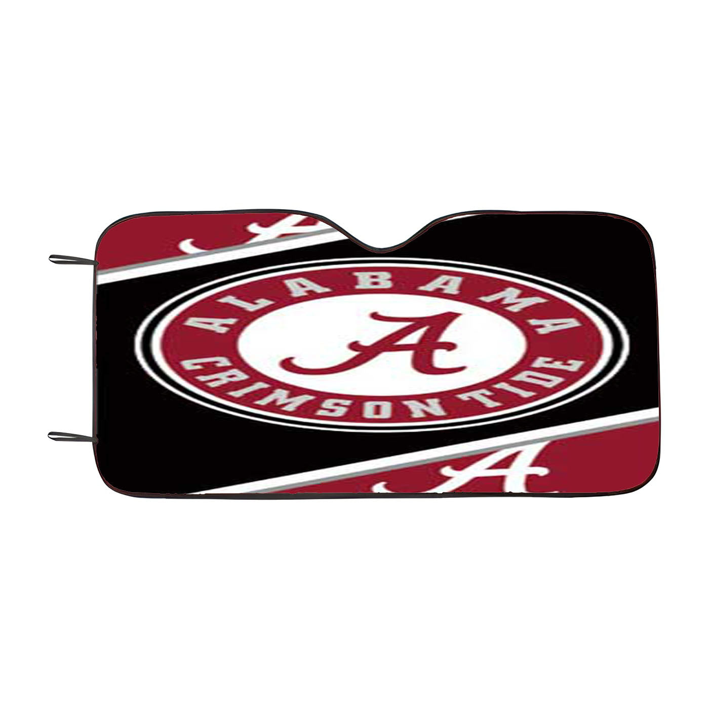 Alabama Ribbon Logo Car Auto Sun Shade Windshield Cover