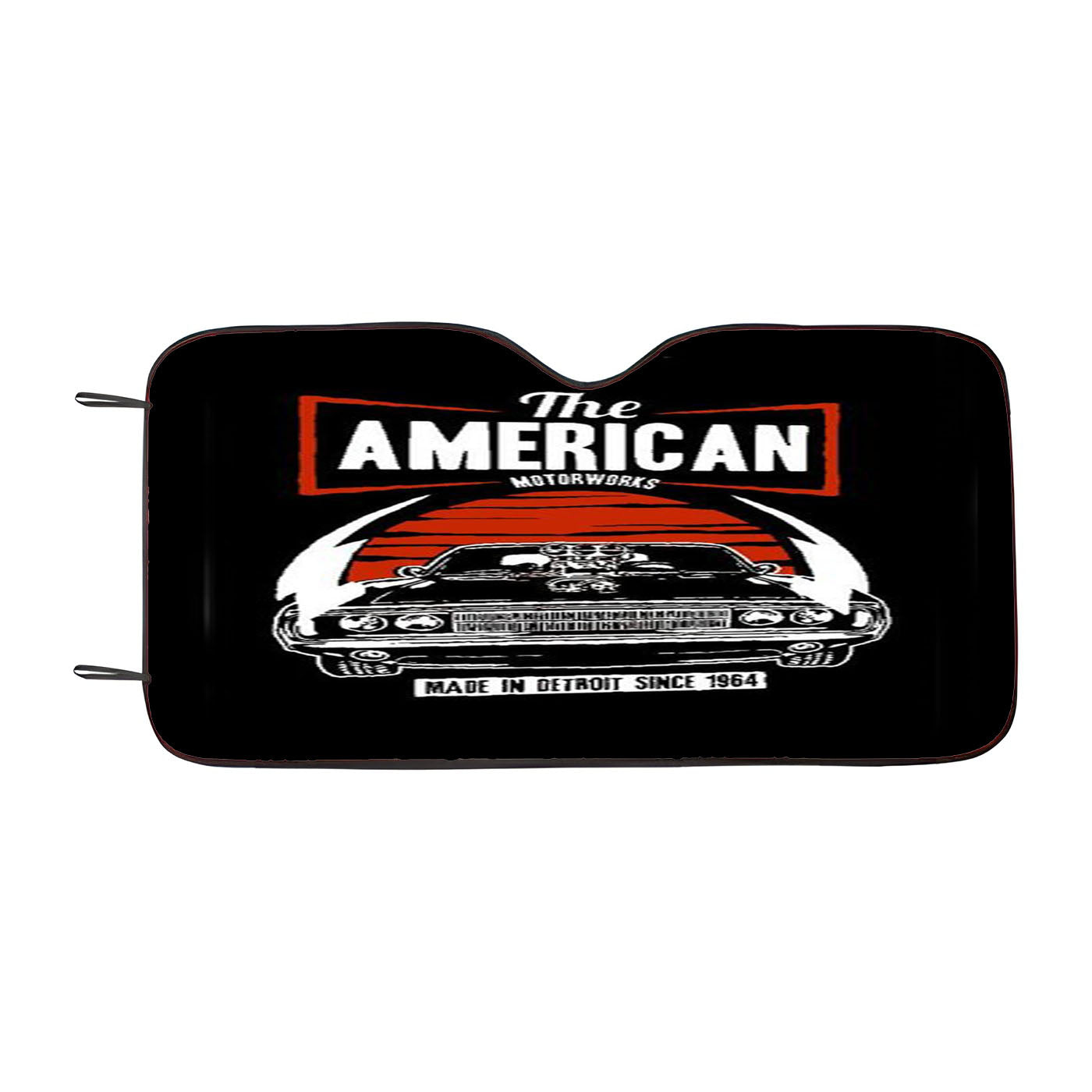 American Muscle Car Dodge Challenger Detroit Car Auto Sun Shade Windshield Cover