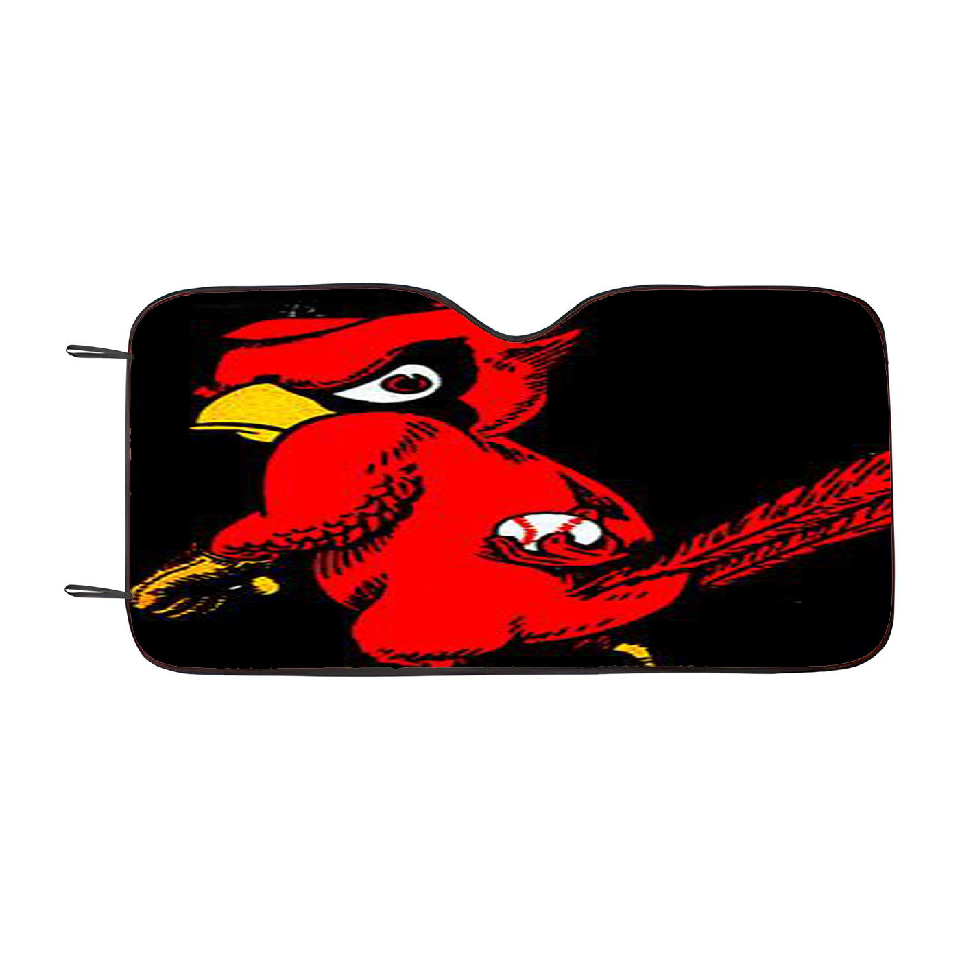 Angry Cardinal 8 Car Auto Sun Shade Windshield Cover