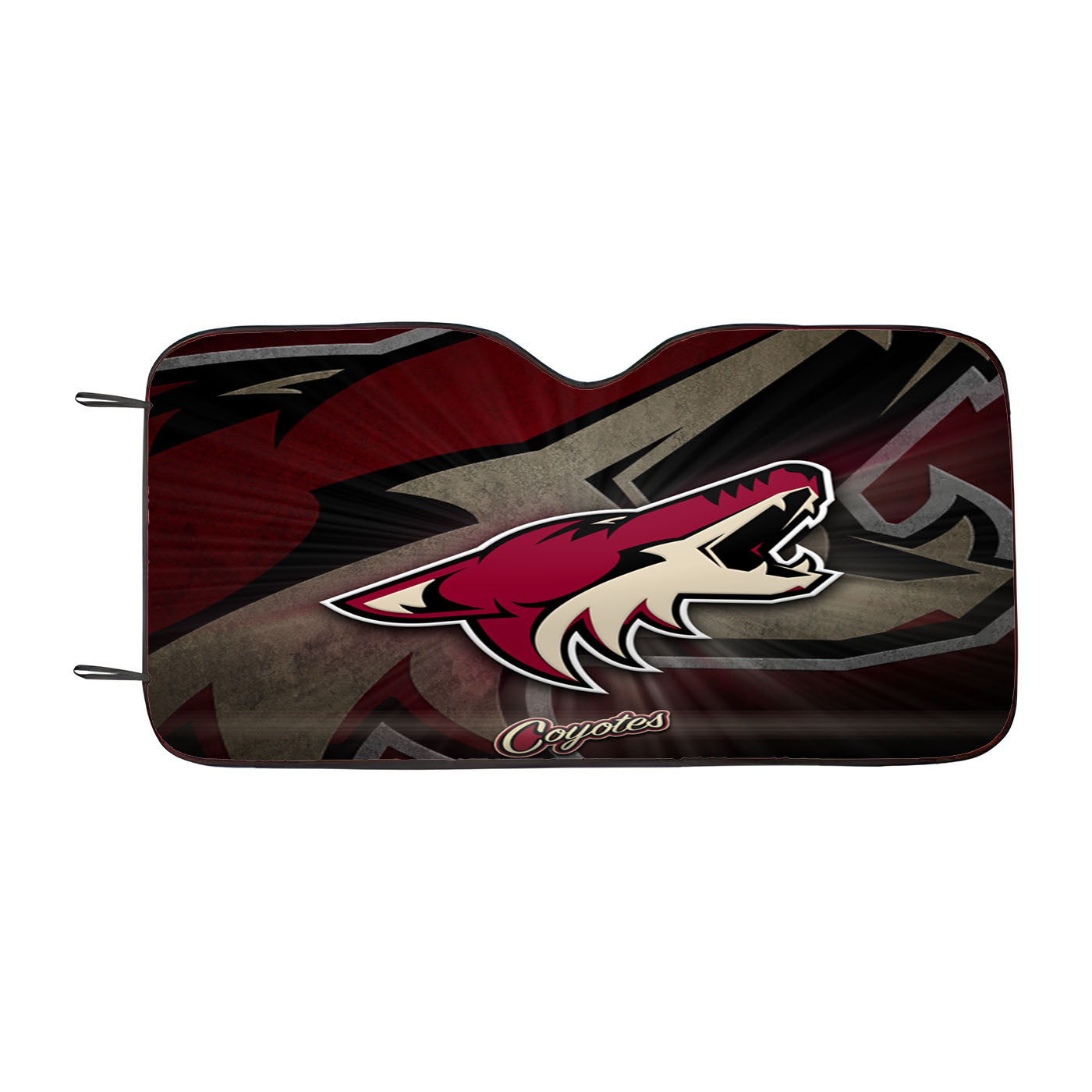 Arizona Coyotes Wolf Nhl Logo Car Auto Sun Shade Windshield Cover