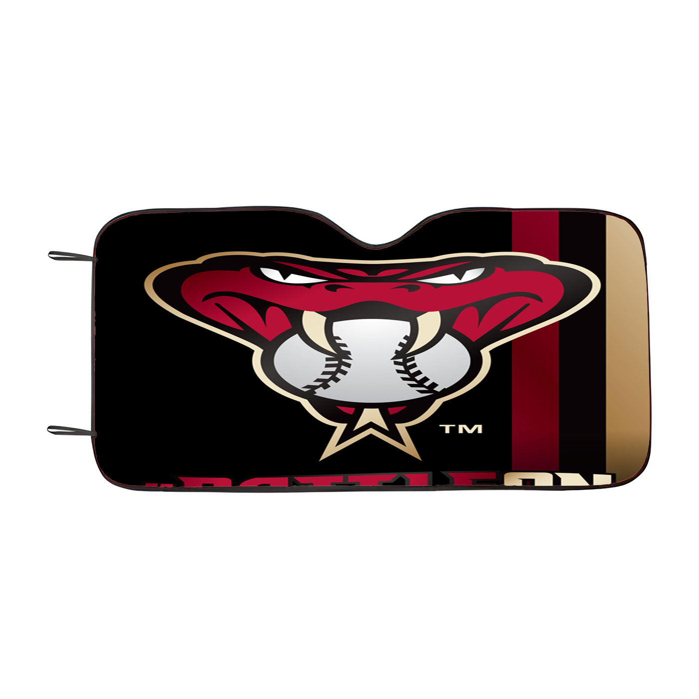 Arizona Diamondbacks Raw Car Auto Sun Shade Windshield Cover