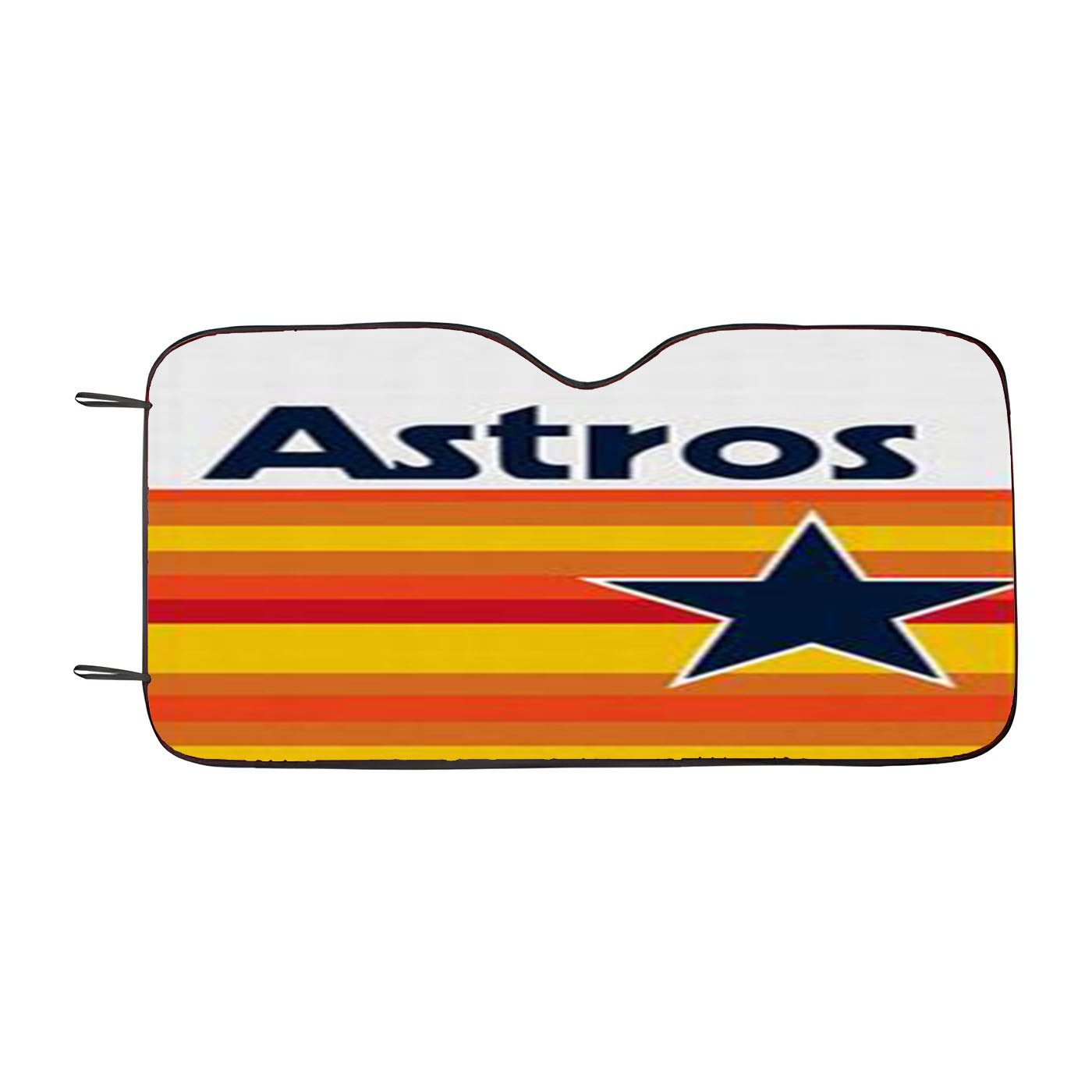 Astros Baseball Logo Car Auto Sun Shade Windshield Cover