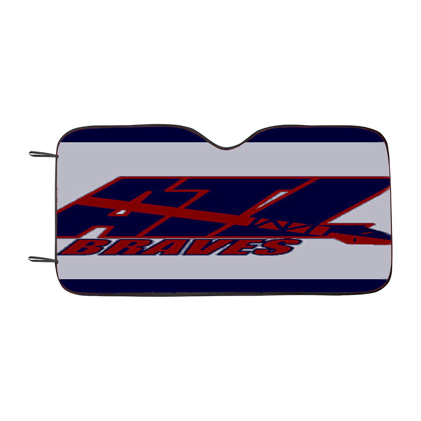 Ati Braves Car Auto Sun Shade Windshield Cover