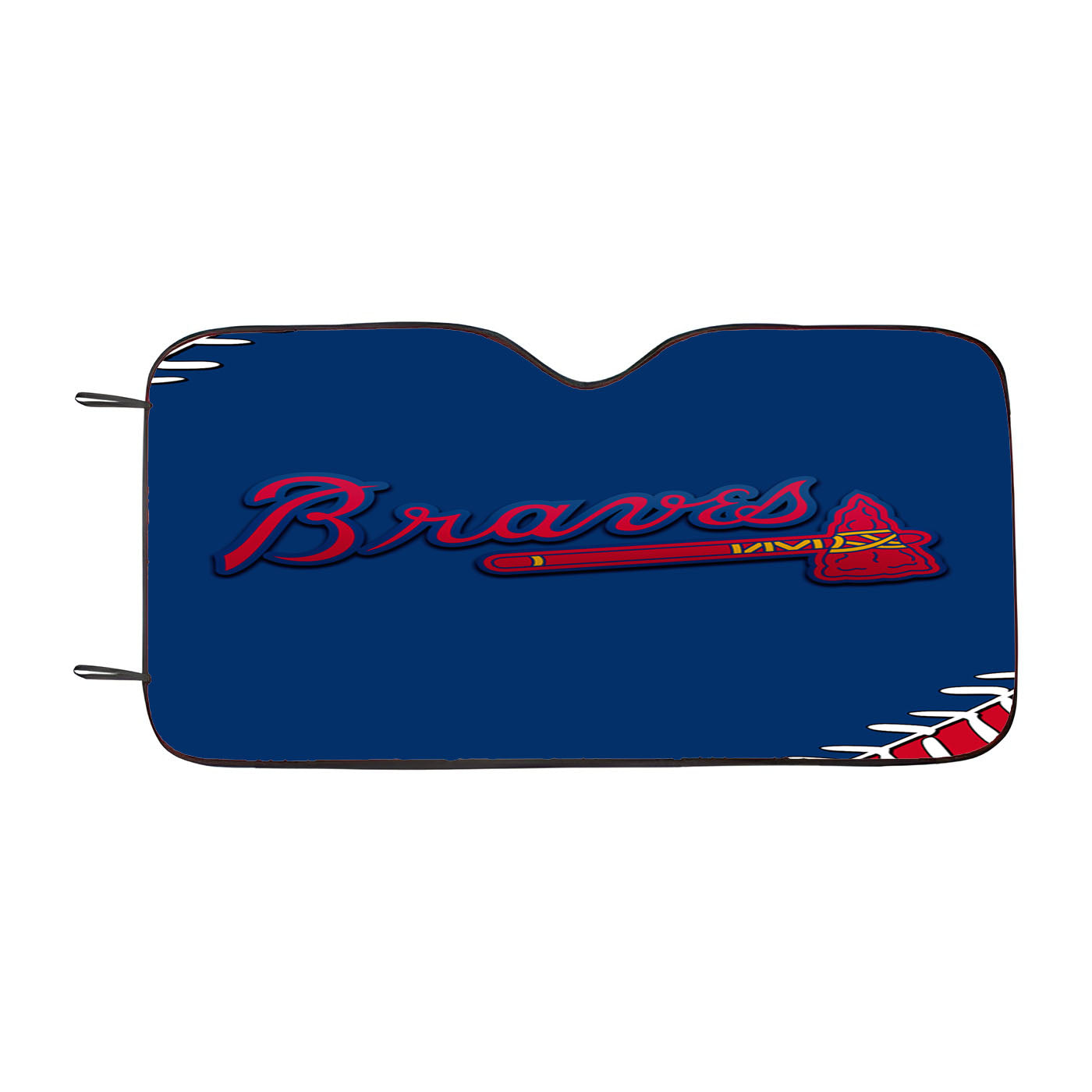 Atlanta Braves 04 Car Auto Sun Shade Windshield Cover